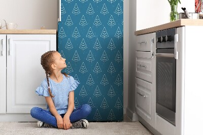 Magnetische bedrukte mat Blauw bos
