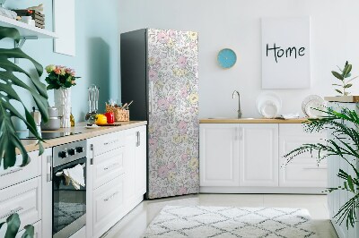 Koelkast magneet Kleurrijke bloemen