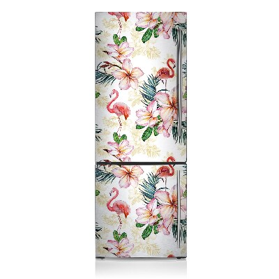 Magnetische bedrukte mat Vlammen in bloemen
