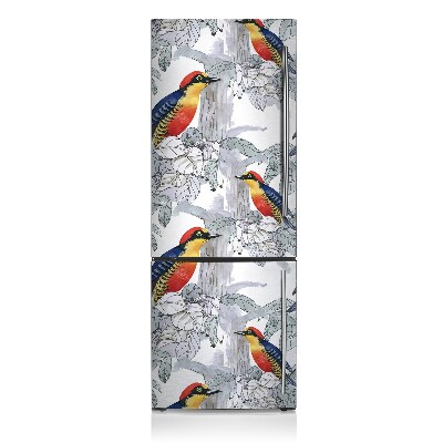 Magnetische bedrukte mat Geschilderde vogels