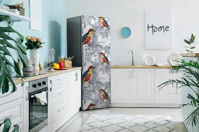 Magnetische bedrukte mat Geschilderde vogels