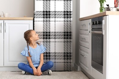 Koelkast magneet Grijs keukenpatroon