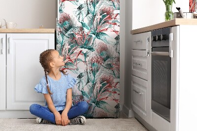 Magnetische bedrukte mat Tropische tekening