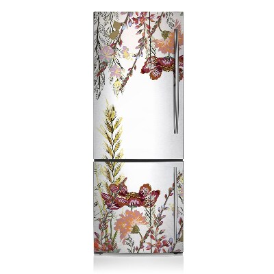 Koelkast magneet Veld vol bloemen