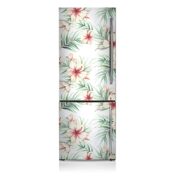 Magnetische bedrukte mat Hawaiiaanse bloemen