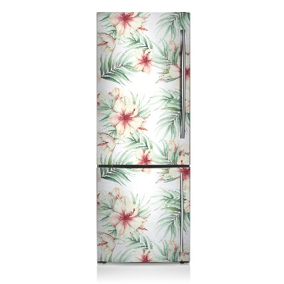 Magnetische bedrukte mat Hawaiiaanse bloemen