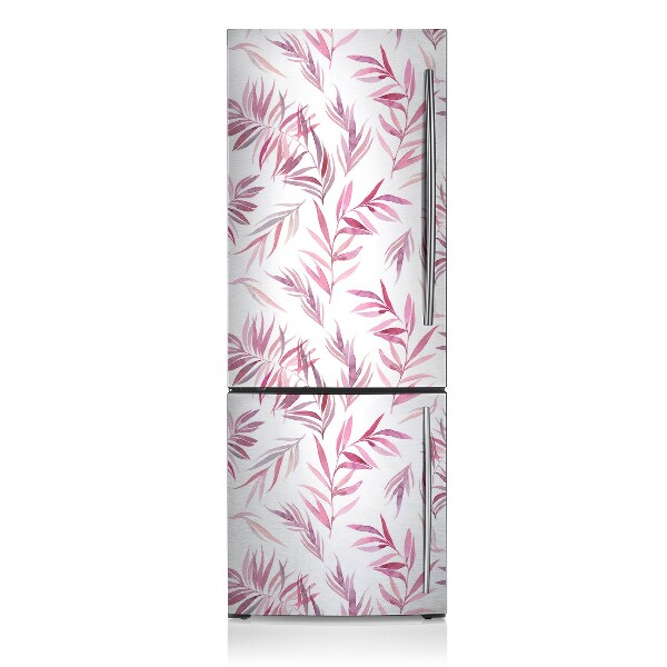 Koelkast magneet Roze bladeren