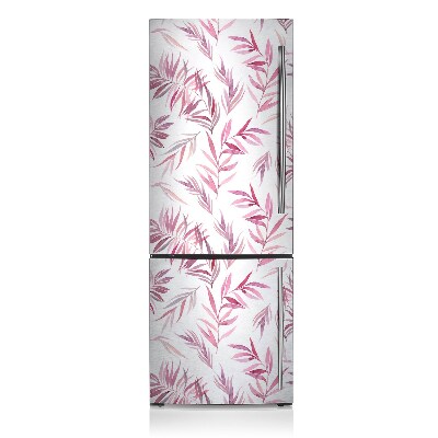 Koelkast magneet Roze bladeren