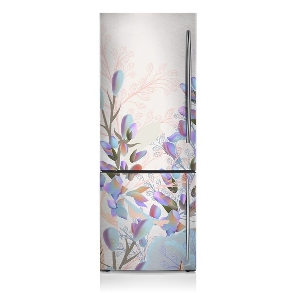 Magnetische bedrukte mat Pastel bladeren