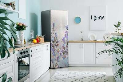 Magnetische bedrukte mat Pastel bladeren