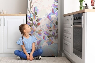 Magnetische bedrukte mat Pastel bladeren