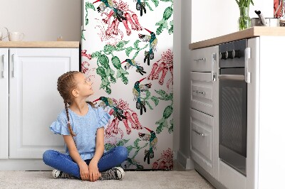 Koelkast magneet Kruiden en vogels