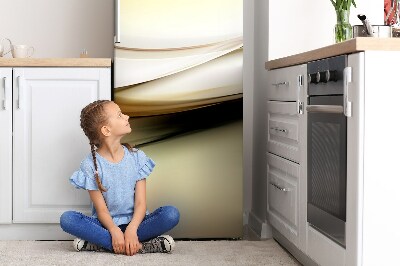 Magnetische bedrukte mat Beige abstractie