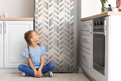 Magnetische bedrukte mat Dennengeometrie