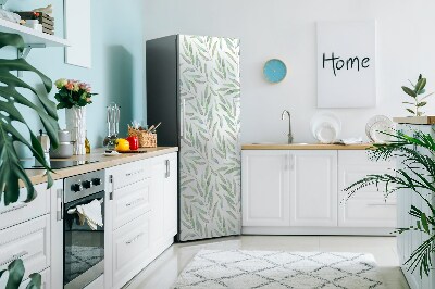 Magnetische bedrukte mat Delicate bladeren