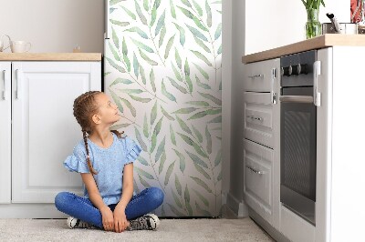 Magnetische bedrukte mat Delicate bladeren