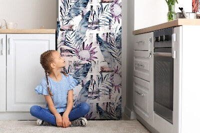 Koelkast magneet Marmeren bloemen