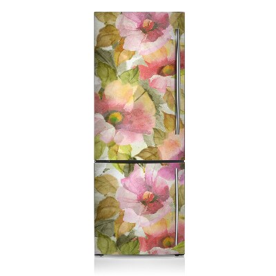 Magnetische bedrukte mat Geschilderde bloemen
