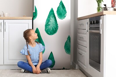 Koelkast magneet Druppels