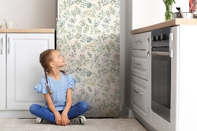 Magnetische bedrukte mat Groene bladeren