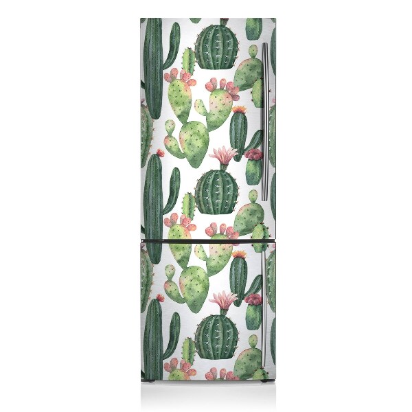 Magnetische bedrukte mat Cacti met doornen