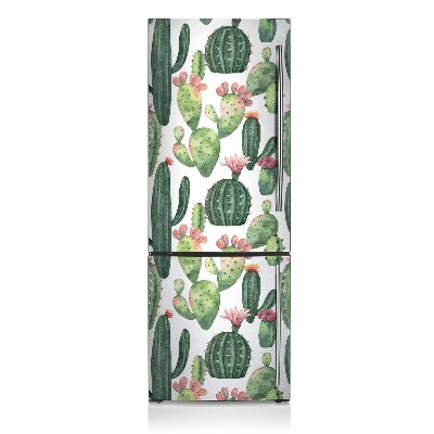 Magnetische bedrukte mat Cacti met doornen