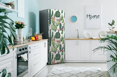 Magnetische bedrukte mat Cacti met doornen