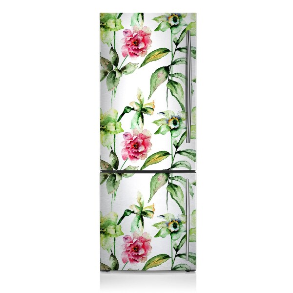 Magnetische bedrukte mat Lente bloemen