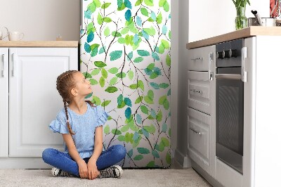 Magnetische bedrukte mat Groene takken
