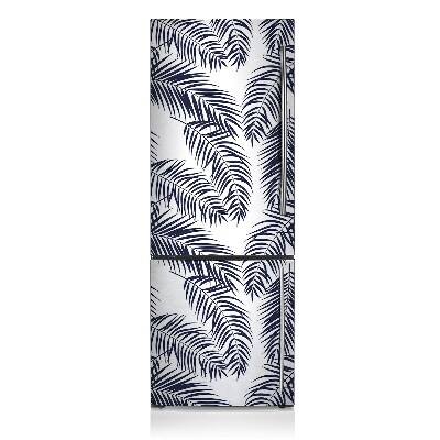 Magnetische bedrukte mat Tropische hand