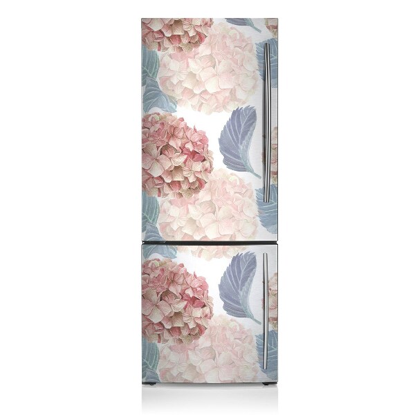 Magnetische bedrukte mat Hortensia