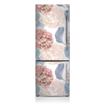 Magnetische bedrukte mat Hortensia