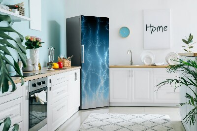 Magnetische bedrukte mat Blauwe bliksem