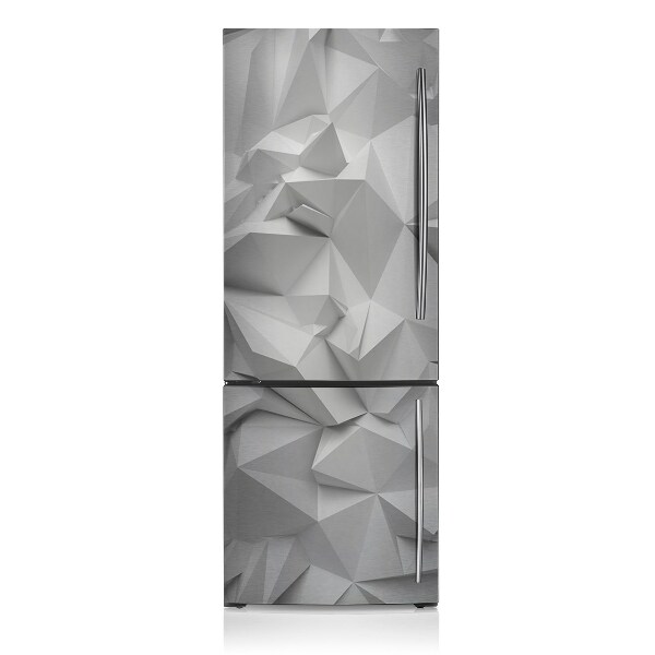 Magnetische bedrukte mat Abstract wit