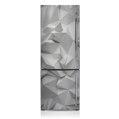 Magnetische bedrukte mat Abstract wit