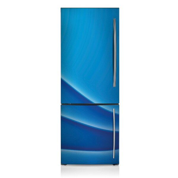 Koelkast magneet Abstract blauw