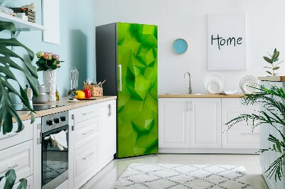 Koelkast magneet Abstract groen