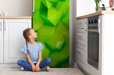 Koelkast magneet Abstract groen