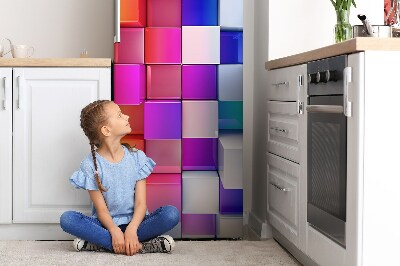 Magnetische bedrukte mat Abstract kleurrijk