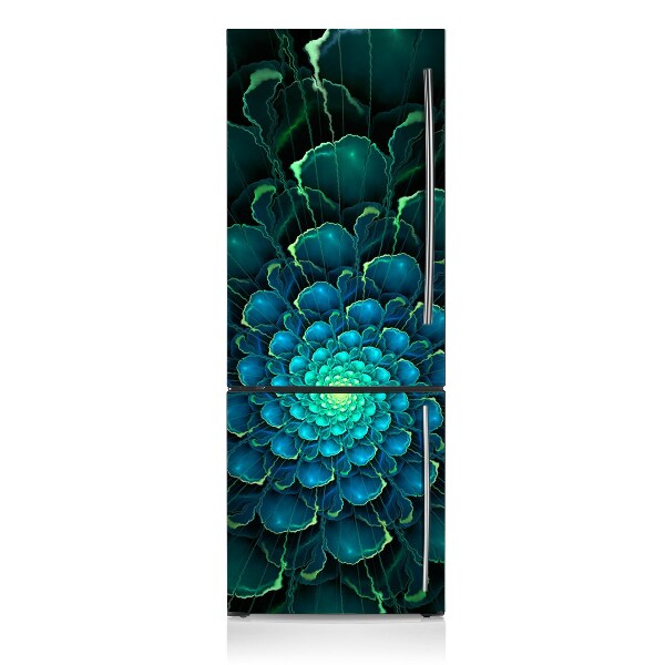 Magnetische bedrukte mat Groene bloem