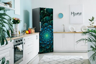 Magnetische bedrukte mat Groene bloem
