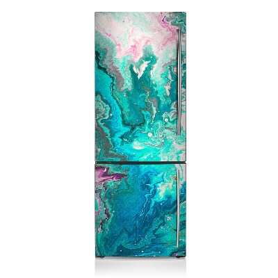 Magnetische bedrukte mat Groene abstractie