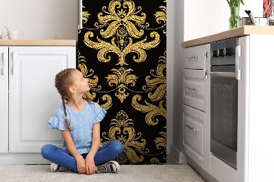 Magnetische bedrukte mat Gouden ornament