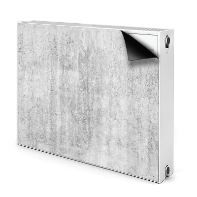 Magnetische radiatormat Grijs beton