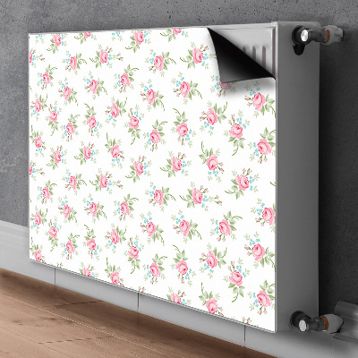 Magnetische mat voor de radiator Kleine bloemen