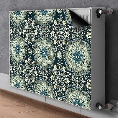 Decoratieve radiatormat Damast