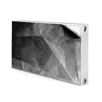 Decoratieve radiatormat Grafiet abstractie
