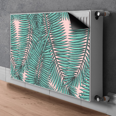 Decoratieve radiatormat Exotisch blad