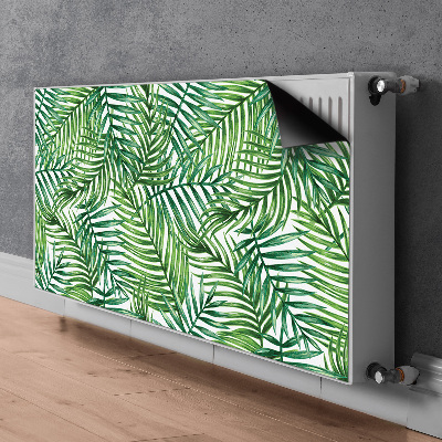 Decoratieve radiatormat Exotische bladeren