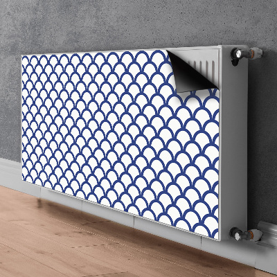 Decoratieve radiatormagneet Vispatroon
